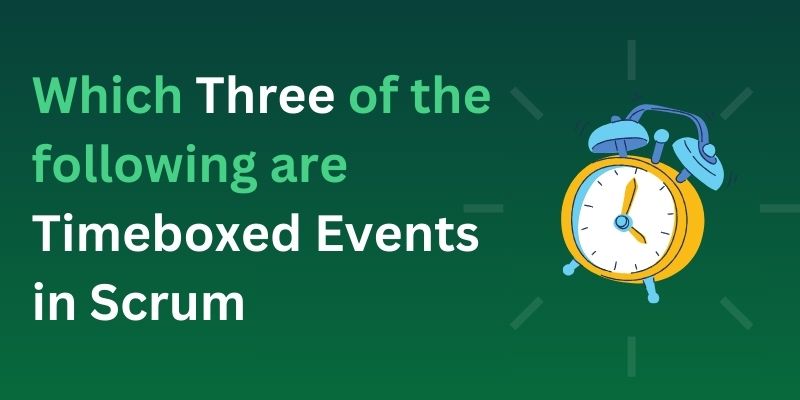 Timeboxed Events in Scrum