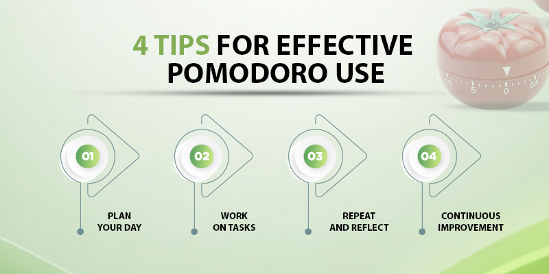 tips for effective pomodoror use